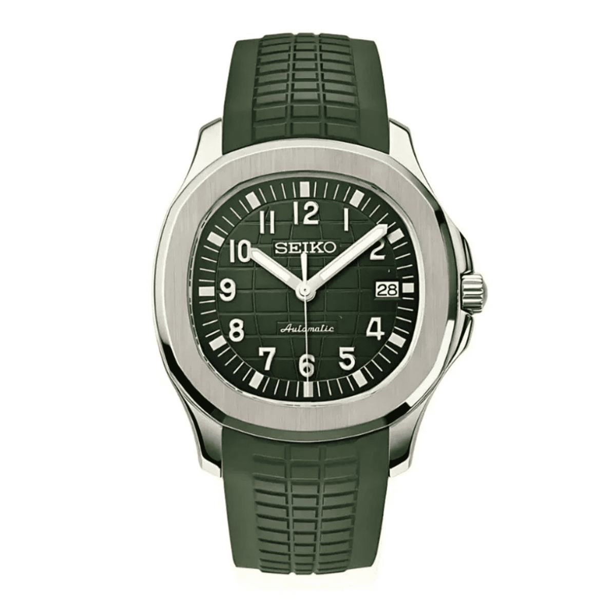 Nautilus Green Silver