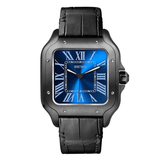 Santos Classic Blue - Black Leather