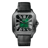 Santos Classic Green - Black Leather