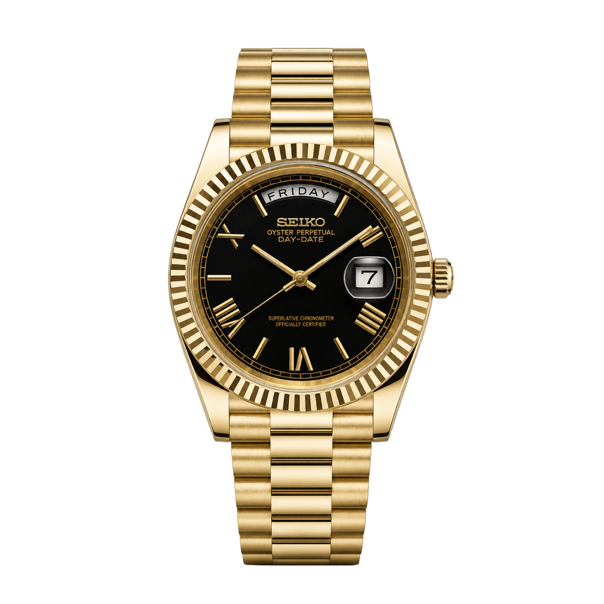 Daydate Gold Black