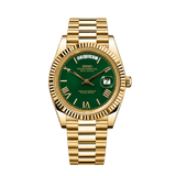 Daydate Gold Green