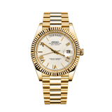 Daydate Gold White