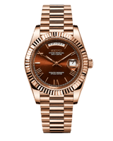 Daydate Rose Gold Chocolate