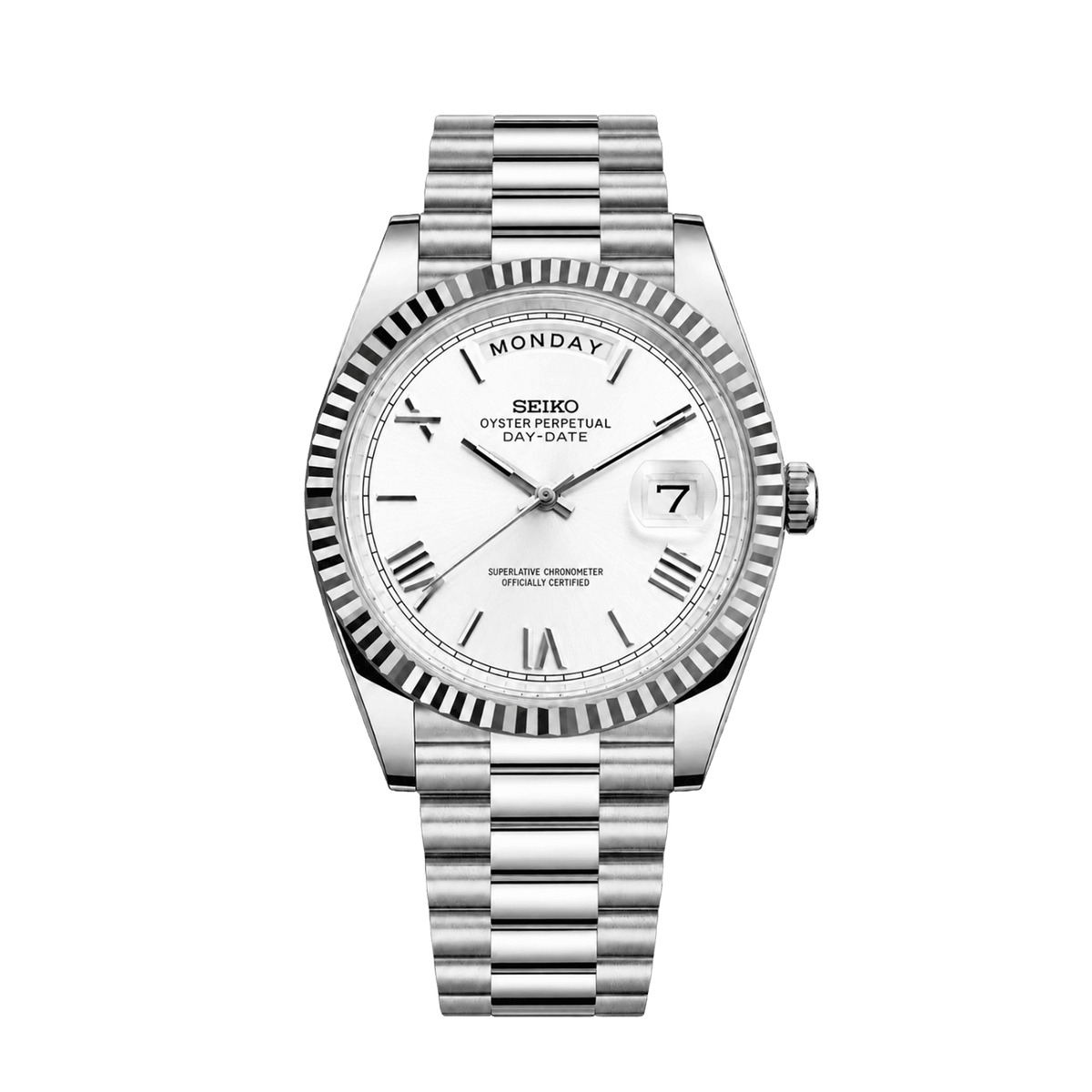 Daydate Silver White