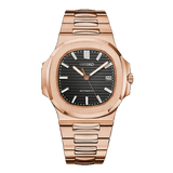 Nautilus Rose Gold Black