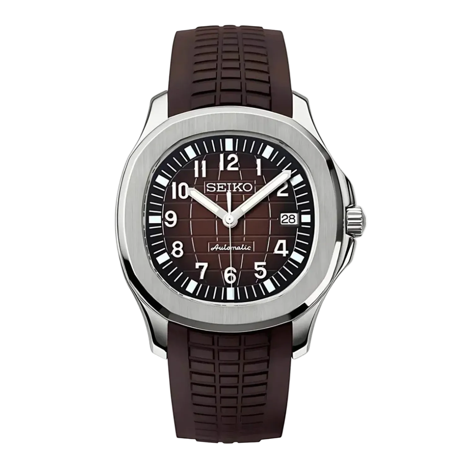 Nautilus Brown Silver