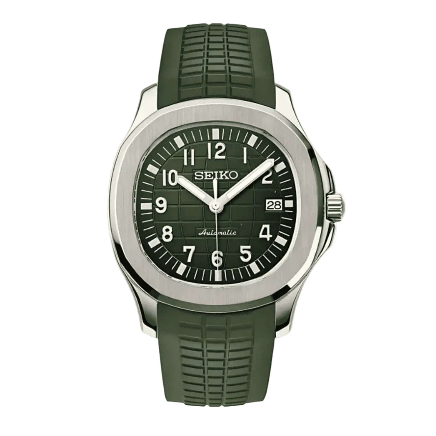 Nautilus Green Silver