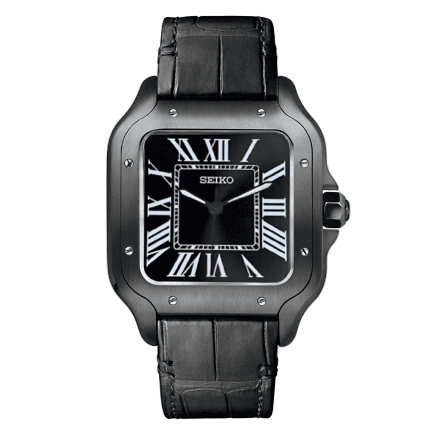 Santos Classic Black - Black Leather
