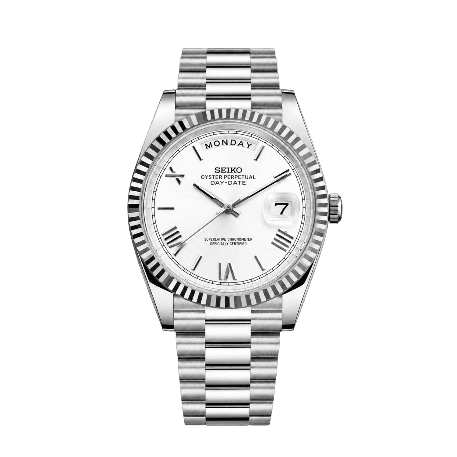 Daydate Silver White