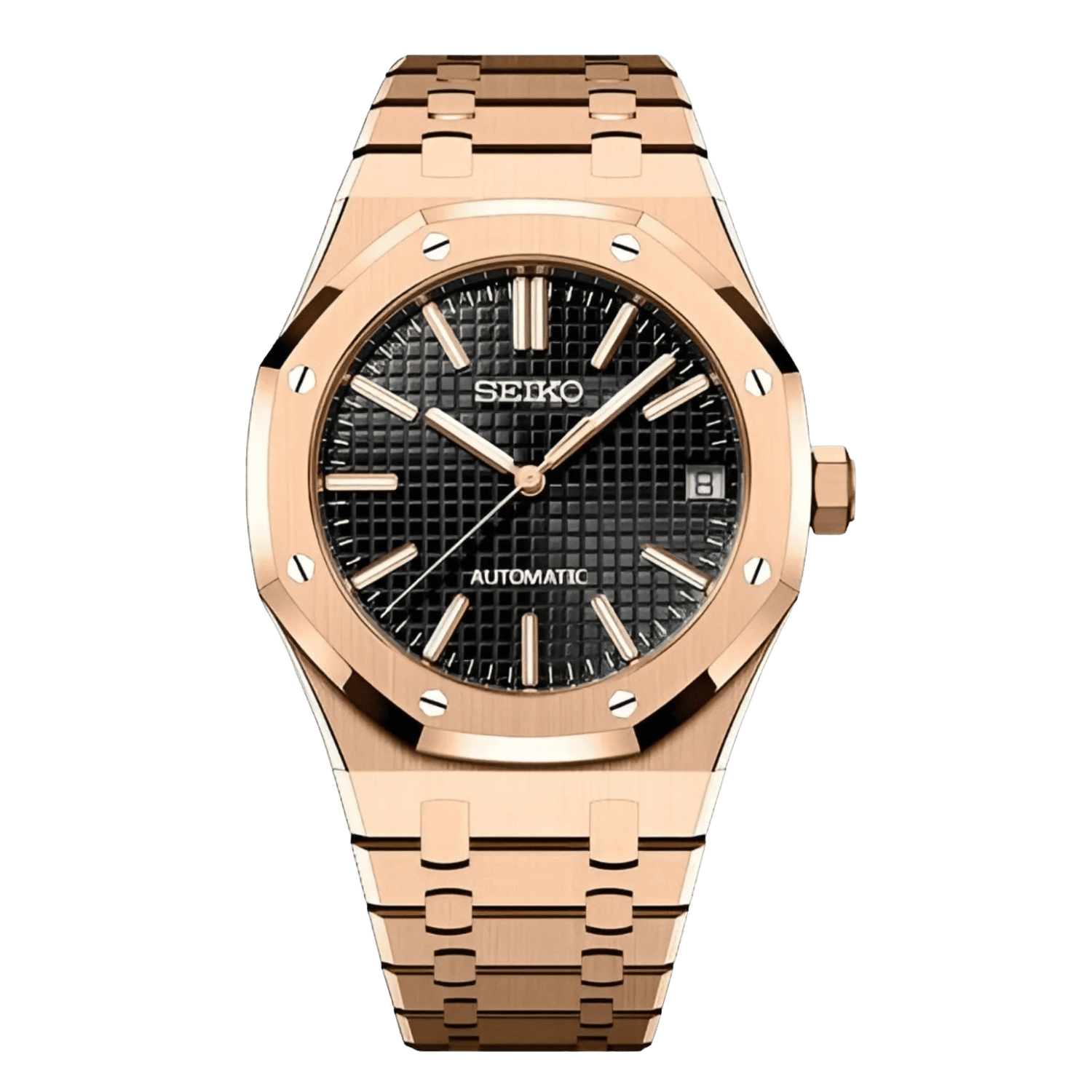 Royal Rose Gold Black