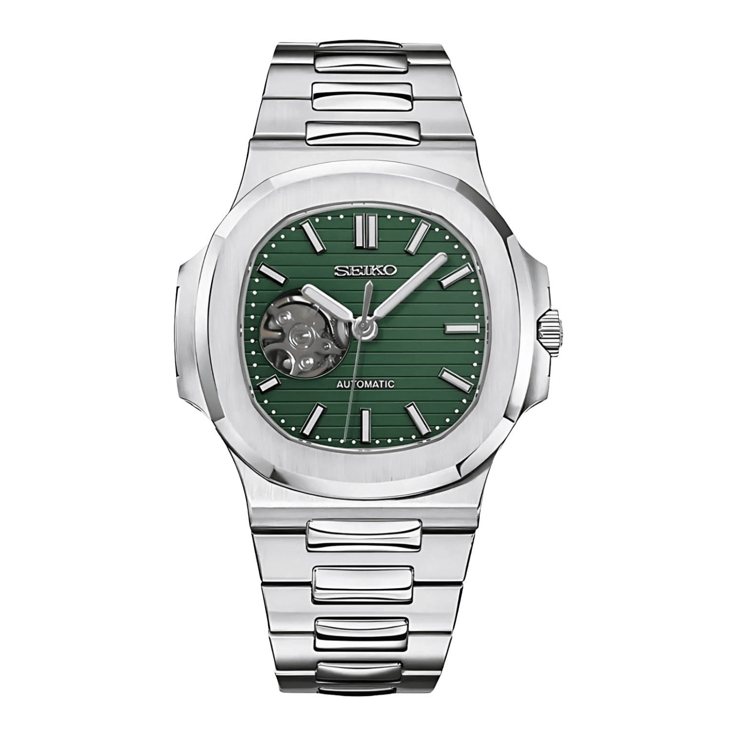 Nautilus Open Heart Green